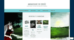 Desktop Screenshot of ambassadecodee.wordpress.com