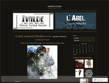 Tablet Screenshot of neferia.wordpress.com