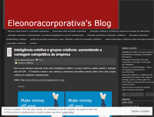 Tablet Screenshot of eleonoracorporativa.wordpress.com