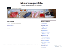 Tablet Screenshot of mimundoaganchillo.wordpress.com