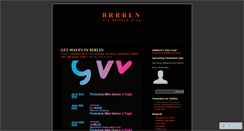 Desktop Screenshot of brrrln.wordpress.com