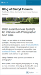 Mobile Screenshot of darrylflowers.wordpress.com