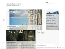Tablet Screenshot of feelslikehomevienna.wordpress.com