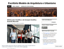 Tablet Screenshot of escritoriodearquitetura.wordpress.com