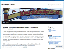 Tablet Screenshot of disneyorlando.wordpress.com