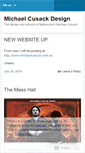 Mobile Screenshot of michaelcusack.wordpress.com