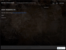 Tablet Screenshot of michaelcusack.wordpress.com