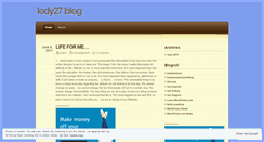 Desktop Screenshot of lody27.wordpress.com