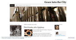 Desktop Screenshot of graceintothecity.wordpress.com