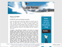 Tablet Screenshot of ferrazlucas.wordpress.com