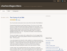 Tablet Screenshot of charlesvillagecritters.wordpress.com