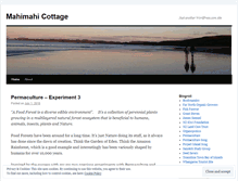 Tablet Screenshot of mahimahicottage.wordpress.com