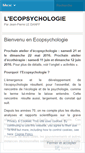 Mobile Screenshot of ecopsychologiefrance.wordpress.com