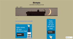 Desktop Screenshot of bictopia.wordpress.com