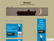 Tablet Screenshot of bictopia.wordpress.com