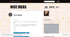 Desktop Screenshot of niceideasforall.wordpress.com