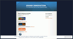 Desktop Screenshot of grandinnovation.wordpress.com