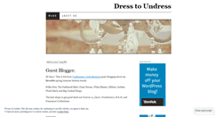 Desktop Screenshot of dresstoundress.wordpress.com