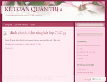 Tablet Screenshot of ketoanquantri2.wordpress.com