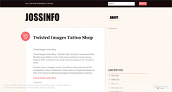 Desktop Screenshot of jossinfo.wordpress.com