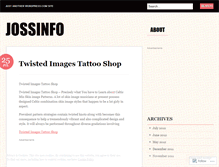 Tablet Screenshot of jossinfo.wordpress.com