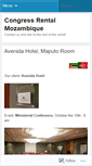 Mobile Screenshot of congressrentalmz.wordpress.com