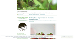 Desktop Screenshot of gartengefluester.wordpress.com