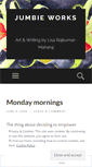 Mobile Screenshot of jumbieworks.wordpress.com