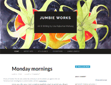 Tablet Screenshot of jumbieworks.wordpress.com