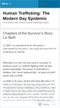 Mobile Screenshot of humantraffickingthemoderndayepidemic.wordpress.com