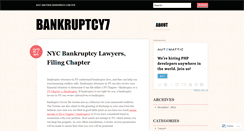 Desktop Screenshot of bankruptcy7.wordpress.com