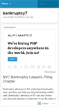 Mobile Screenshot of bankruptcy7.wordpress.com