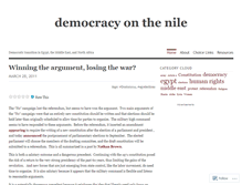 Tablet Screenshot of democracyonthenile.wordpress.com