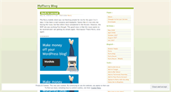 Desktop Screenshot of myflurry.wordpress.com