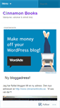 Mobile Screenshot of cinnamonbooks.wordpress.com