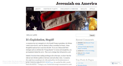 Desktop Screenshot of jeremiah757.wordpress.com