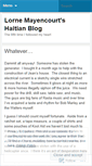 Mobile Screenshot of lornemayencourt.wordpress.com