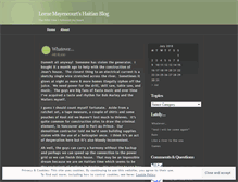 Tablet Screenshot of lornemayencourt.wordpress.com