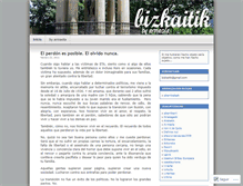 Tablet Screenshot of bizkaitik.wordpress.com