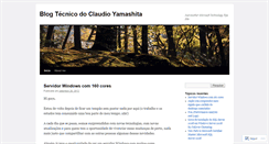Desktop Screenshot of cyamashita.wordpress.com