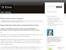 Tablet Screenshot of ouivopontocao.wordpress.com