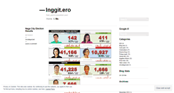 Desktop Screenshot of inggitero.wordpress.com