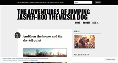 Desktop Screenshot of jumpingjasper.wordpress.com