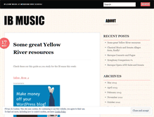 Tablet Screenshot of mendhamibmusic.wordpress.com