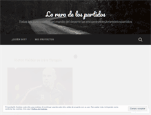 Tablet Screenshot of lorarodelospartidos.wordpress.com