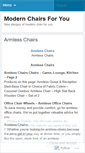 Mobile Screenshot of modernchairs.wordpress.com