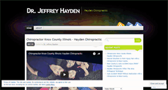 Desktop Screenshot of drjeffreyhayden.wordpress.com