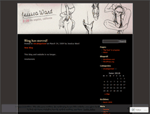 Tablet Screenshot of jessicaward.wordpress.com