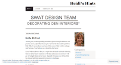 Desktop Screenshot of heididecoratingden.wordpress.com