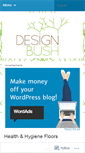 Mobile Screenshot of designbush.wordpress.com